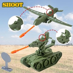Safe 15-Piece Army Toy Set for Boys – Build Skills Through Military Adventures