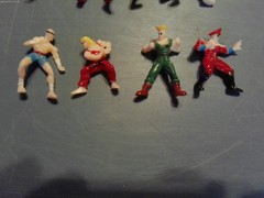 STREET FIGHTER GUMBALL MACHINE BOOTLEG MINI’S FIGURES SET OF 12 NEW PRICE