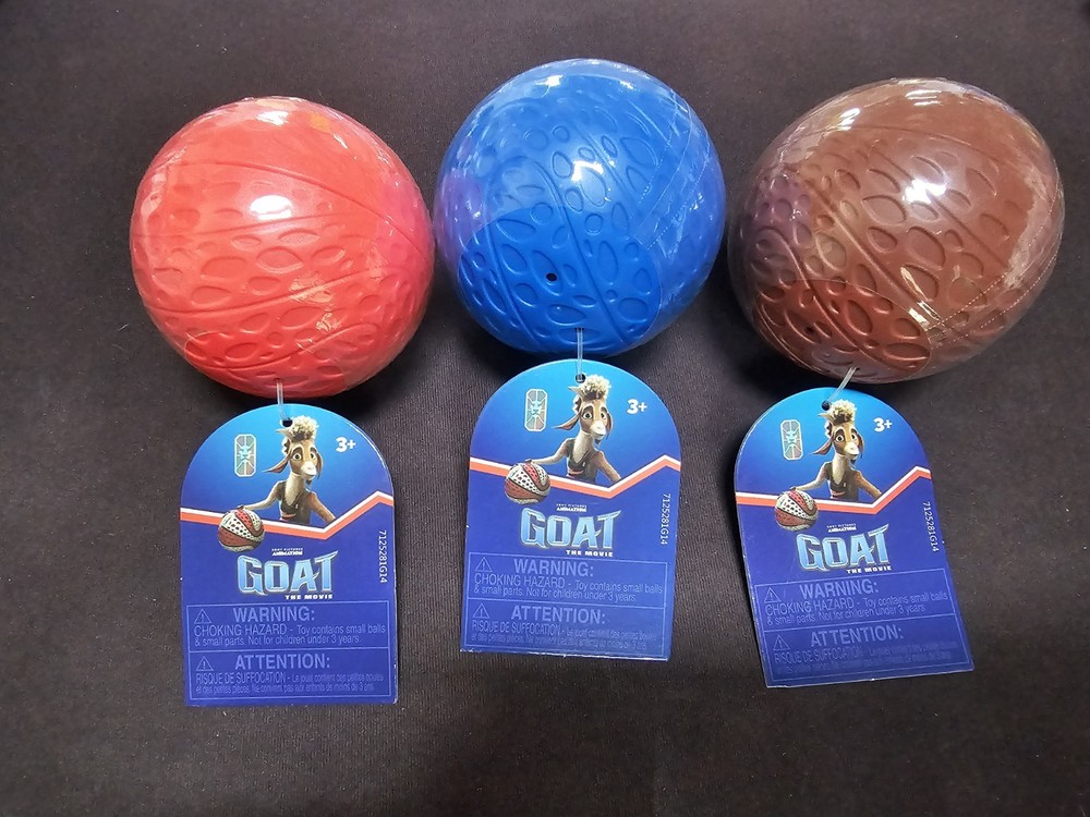 GOAT THE MOVIE 2.5″ Blind Mystery Figure Roarball Jada Toys – 3 Balls with tags