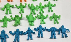 1980’s Lot Of 88 M.U.S.C.L.E Men Vintage Muscle Wrestlers Mixed Colors Free Ship