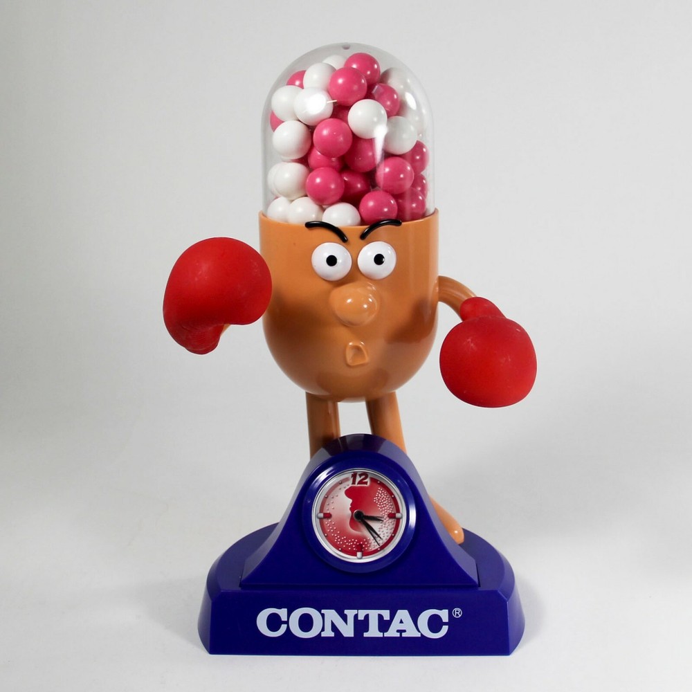 Mr Contac Boxing 12″ Figure Advertising Drug Mascot