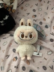popland china exlusive popmart labubu plush keychain nwt