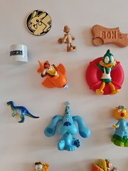 Misc. Toy Box Lot of Assorted Figures Garfield Little People & More