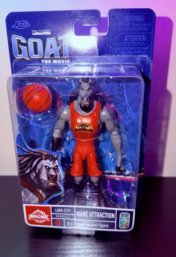 Goat The Movie Mane Attraction 5″ Figure with Roarball