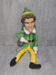 Buddy, the Elf Movie Talking Plush with 15 Phrases, Will Farrell Pull Plush