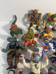 Vintage TMNT Teenage Mutant Ninja Turtles Lot Of 18 Action Figures ‘88-‘93 RARE