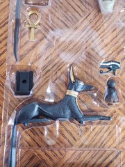 Four Horsemen 2024 Figura Obscura Gods of Ancient Egypt Anubis & Bastet