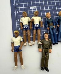 1979 VTG Tonka Toys Play People Action Figures 3.75″ Lot Of 8