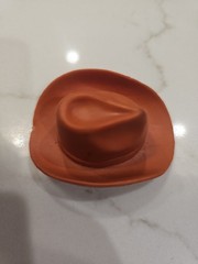 Ace Cowboy Bob Orton Hat Vintage 1987 LJN WWF Wrestling Superstars Accessory