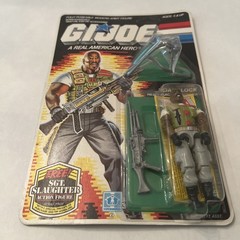 GI Joe ARAH Action Figure – ROADBLOCK – 1985 – Carded Unpunched Original