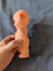 Vintage KEWPIE Boy Doll vinyl 7″ tall- Made in Korea