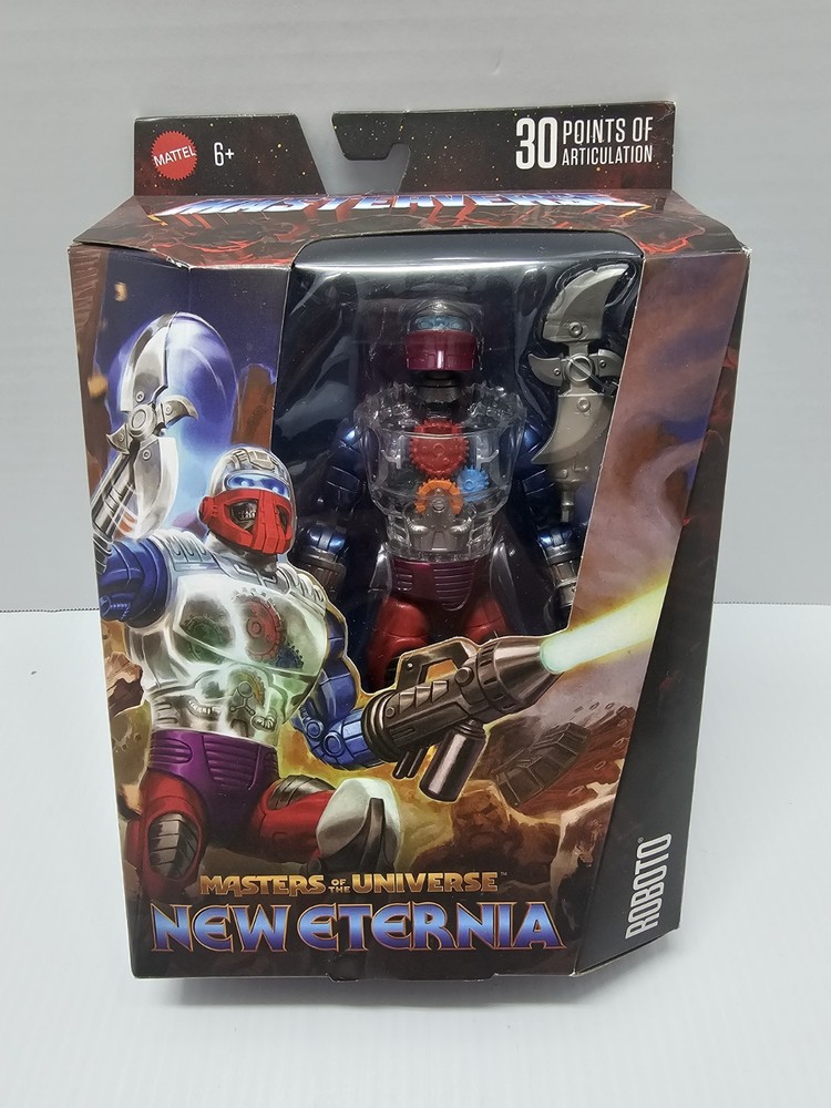 Roboto New Eternia MASTERS OF THE UNIVERSE MOTU Mattel NEW MIB