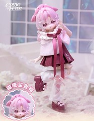 Come4Free Shark Luo Xia Sea Gems 15.8cm/6.2In Bjd Dressable Action Figure Gift