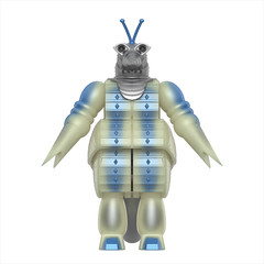 Moguera ’57 Godzilla (Glow) ReAction Action Figure GLOW 1:18