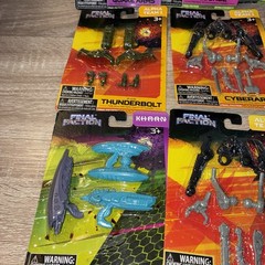 Final Faction Cartoon Alpha Team 1 Weapons Packs & Kharn Weapons Packs Lot Of 20