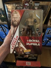 WWE Brock Lesnar Elite Royal Rumble 2024 Figure Build Virgil