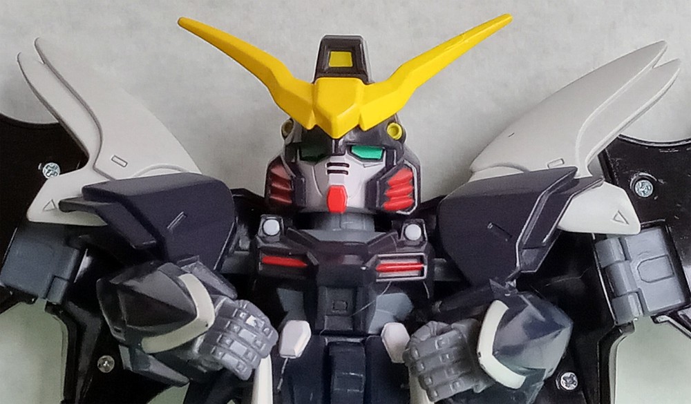 Bandai 2003 Gundam SD (Superior Defender) 5″ GUNDAM DEATHSCYTHE H. CUSTOM