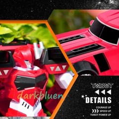 Tobot V GD LEON ROVER Red Car Transforming Robot Vehicle Action Toy 7.7″