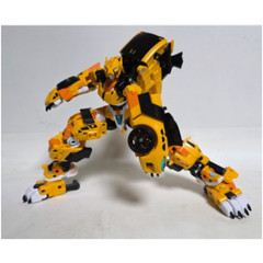 Metal Cardbot W Tachy Transforming Robot Action Figure Cheetah Sports Car Toy