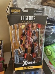 Marvel Legends X-Men Deadpool Action Figure Build-A-Figure Swords Gun Launcher
