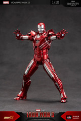 ZD-MK33: ZD Toys Marvel Iron Man Mark 33 Silver Centurion 7″ action figure