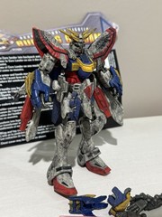 Battle Scarred Burning Gundam MSIA Bandai
