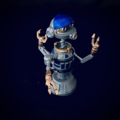 RX-24 Pilot Droid for 3.75 in & 6 in Figure Diorama (1:18 & 1:12 )