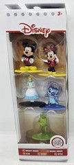 Disney Nano MetalFigs Toys Die-Cast Metal Figurines Set Mickey Stitch Kermit