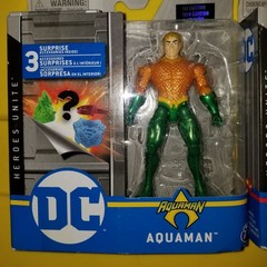 2020 Gorilla Grod, Cyborg, Superman,Aquaman. Dc Heros United. Lot Of 4.
