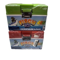 Lot Of 2 Fisch Microfigure 4 Packs & DLC Codes. Sealed 2025