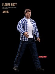 ANT 1:12 Flexible Muscular Male Strong Joint Figure Body Head Hand Shape Model
