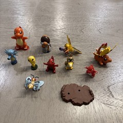 Lot of 11 Pokémon Figures & Toys – Mixed Characters – Play Set Bundle