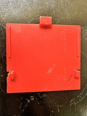 80s Original Attack Trak Battery Cover Replacement Part Shera Heman MOTU