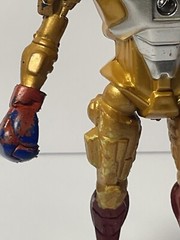 Jakks Pacific 2011 Real Steel set of 3 Figures – Six Shooter,Ambush,Midas Gold