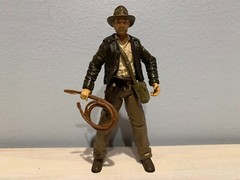 Indiana Jones 3.75″ Hasbro Raiders Of The Lost Ark Action Figure Loose w/ Whip