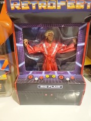 2 RIC FLAIR FIGURES JAKKS ROYAL RUMBLE AND MATTEL RETROFEST