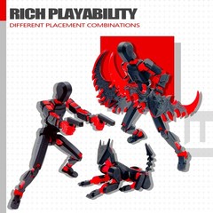 T13 Action Figure Set (Assembly Completed),Dummy 13,Titan 13 Action Figures,