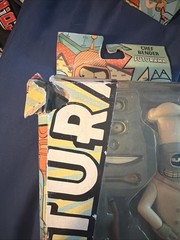 Futurama Toynami Figure Chef Bender Complete Wow!!! Roberto Build A Bot BAF