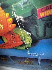 Teenage Mutant Ninja Turtles TMNT GRAPPLOR Battery Powered Playmates MISB 1992