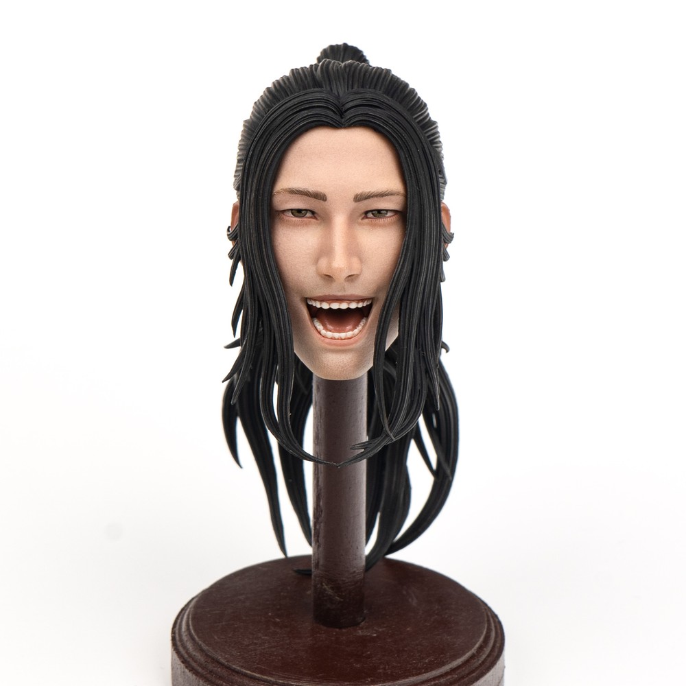 Head Sculpt for ELEVEN X KAI STUDIO EXK005 Ronin Sasaki Kojiro 1420 1/6 Scale
