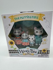 LOT (4) NEW Honey Bee Acres – Barksters, Purringtons, Cheddars, McScampers READ