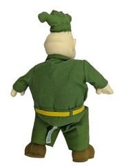 Vintage 1985 SARGE 14″ Doll Beetle Bailey Plush Vinyl King Features Syndicate