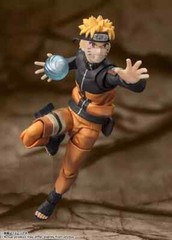 New Bandai S.H.Figuarts Naruto Uzumaki Battle Scarred-Tamashii Action Figure Toy