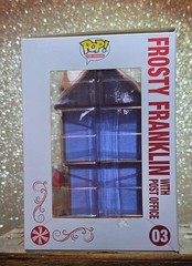 Frosty Franklin with Post Office Gamestop Exclusive Funko Pop Peppermint Lane