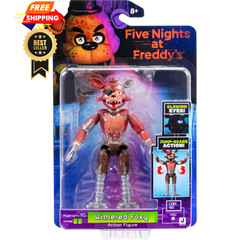 Jazwares Five Nights at Freddy’s Withered Foxy – 5-Inch 5, Multicolor