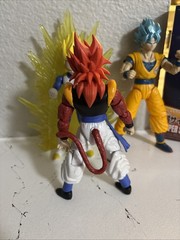 Dragon Ball Action Figure Lot Assembled Goku Figure-rise, Vegeta, Gogeta SS4