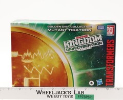 Golden Disk Collection Tigatron Transformers Kingdom WFC 2021 Hasbro NEW SEALED
