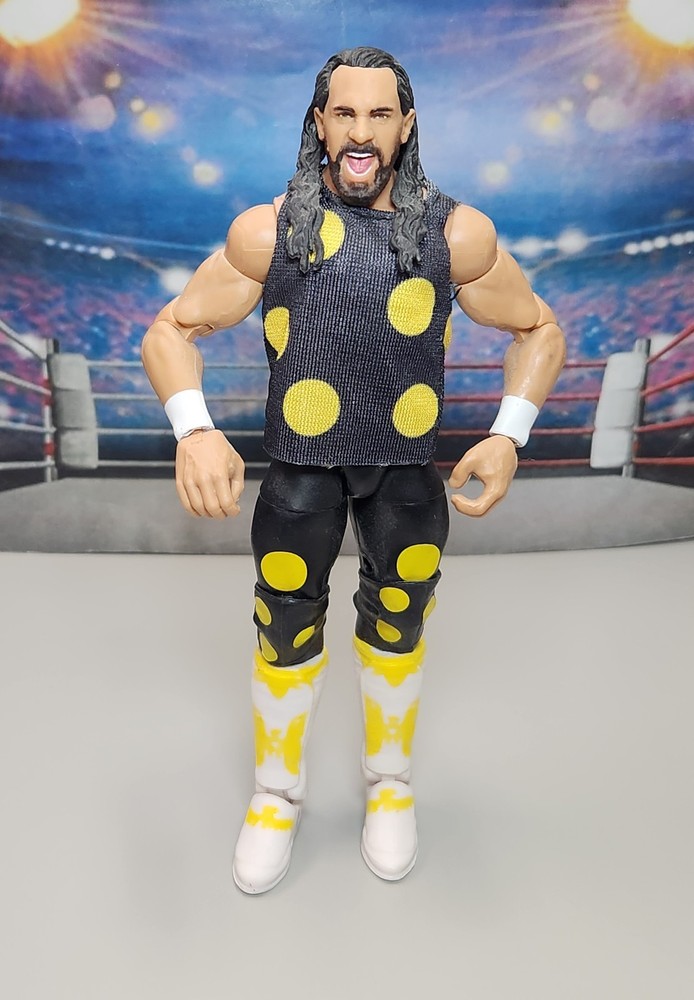 WWE Seth Rollins Mattel Elite Action Figure Polka Dots Dusty Top Picks 2024