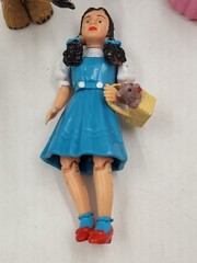 Wizard Of Oz Figure 6pc Dorothy Toto Scarecrow Lion Tin Man Glinda Wicked Witch