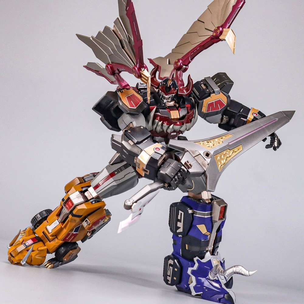Pre-Sale New Explosion Model ZL-01 Megazord Action Figure Combined Toy 25cm